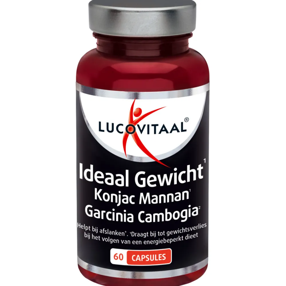 Ideaal Gewicht Konjacwortel Garcinia Cambogia 60 capsules^Lucovitaal Online