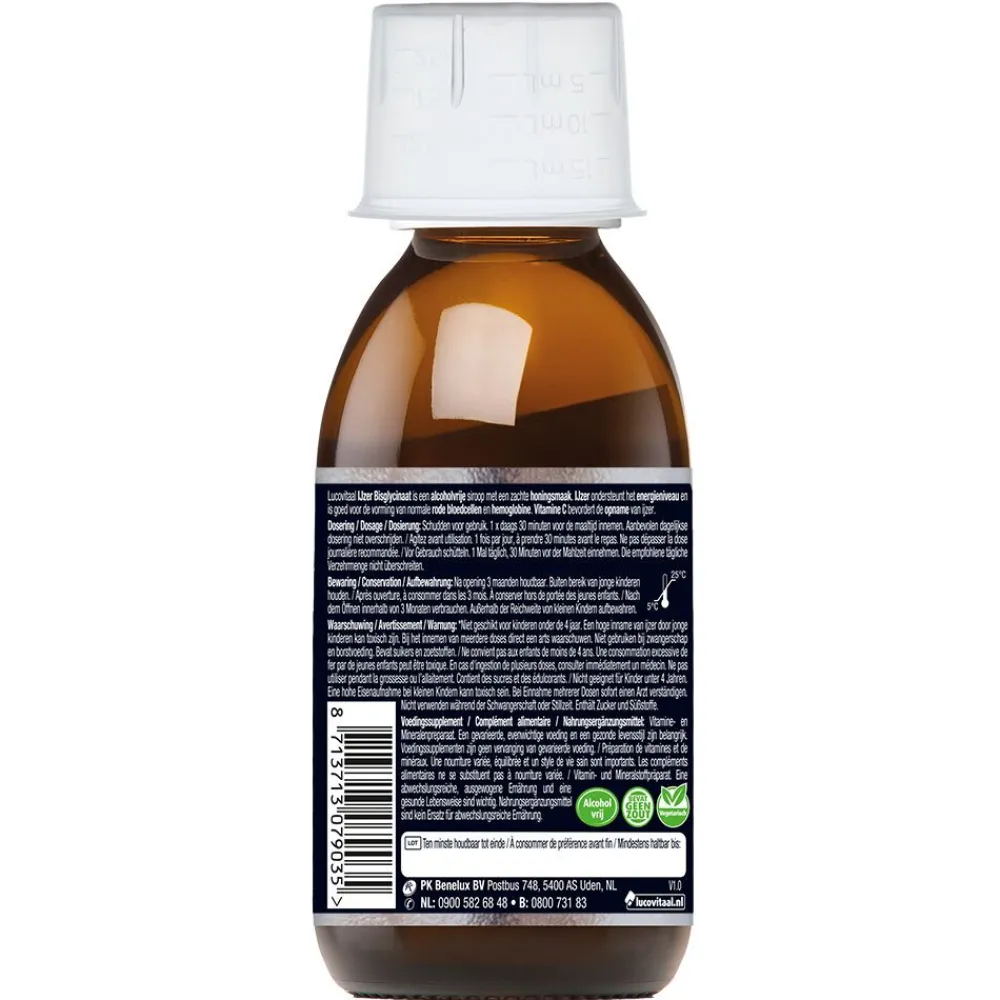 IJzer Bisglycinaat 200 ml Mineralen