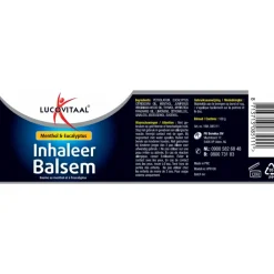 Inhaleer Balsem 100 gr^Lucovitaal New