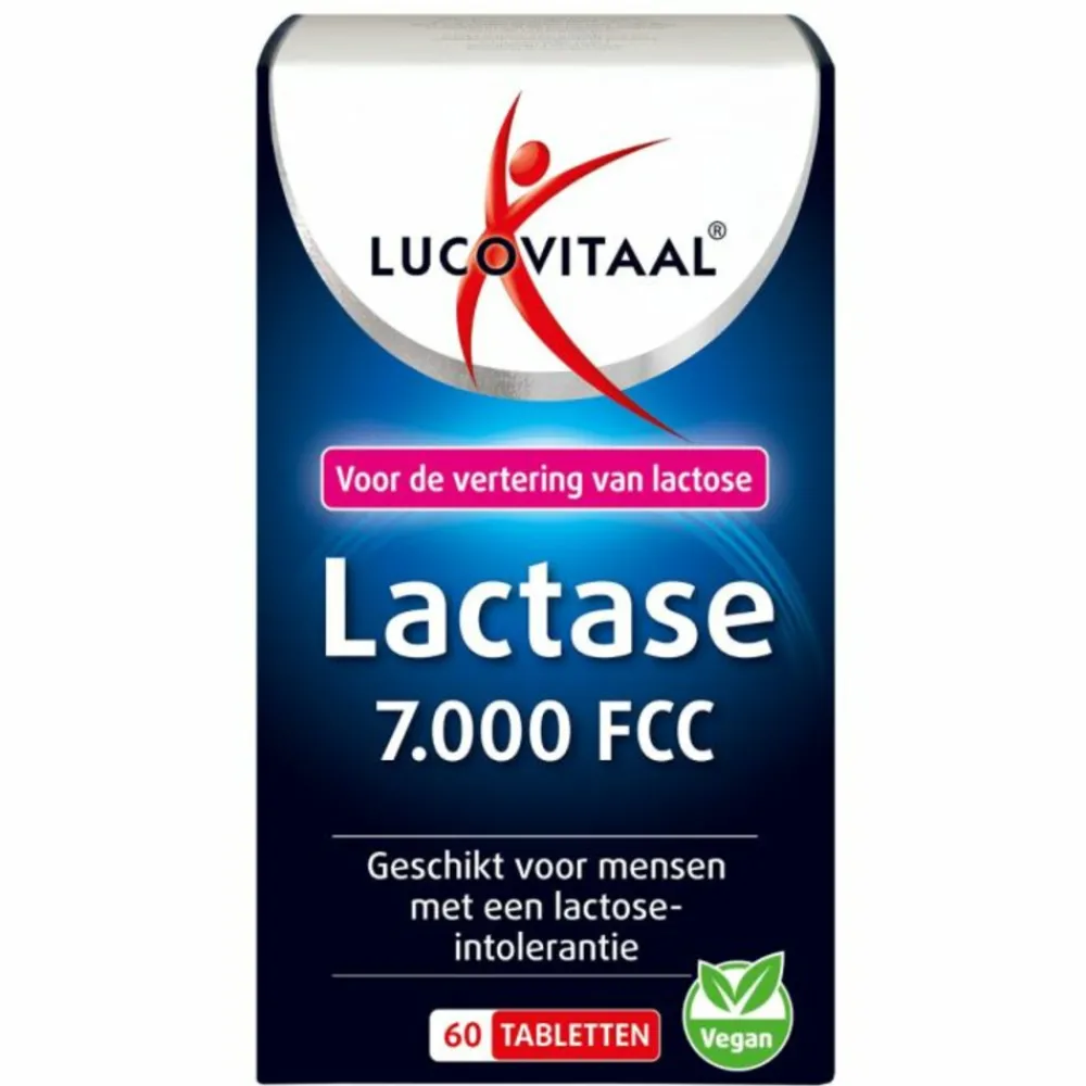 Organen|Speciale Bestanddelen<Lucovitaal Lactase 7000 FCC 60 tabletten