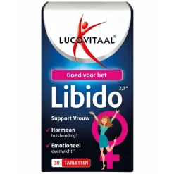 Voor Vrouw Of Man<Lucovitaal Libido Support Vrouw 30 tabletten