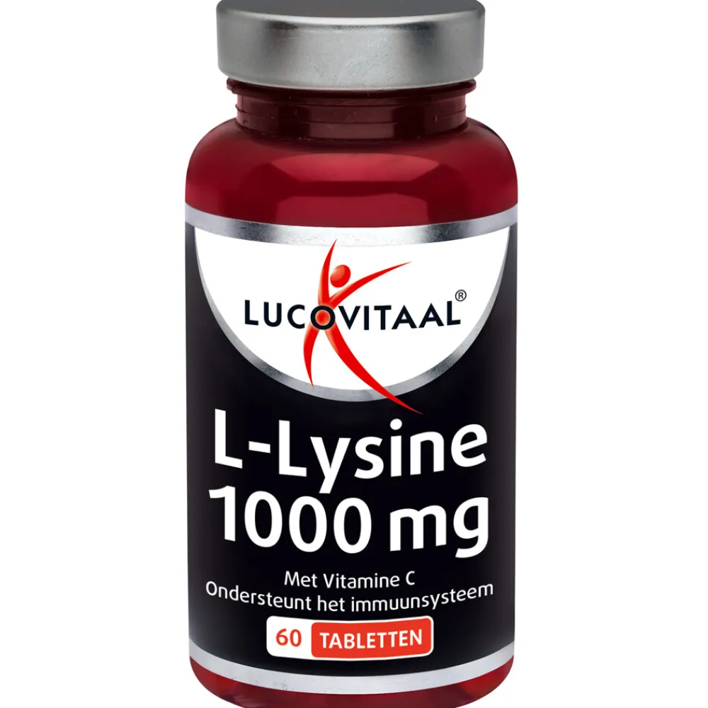 L-Lysine 1000 mg 60 tabletten^Lucovitaal Hot