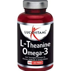 L-theanine Omega 3 210 capsules^Lucovitaal Sale