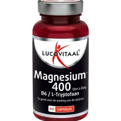 Mineralen<Lucovitaal Magnesium 400 L-Tryptofaan 60 capsules