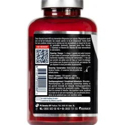 Hot Magnesium 400 met l-tryptofaan 120 capsules Mineralen