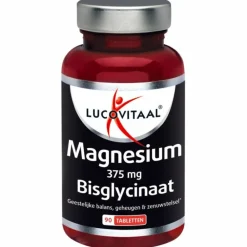 Mineralen<Lucovitaal Magnesium 375mg Bisglycinaat 90 tabletten