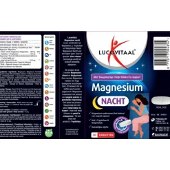 Mineralen<Lucovitaal Magnesium Nacht 30 tabletten