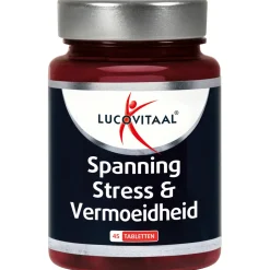 Rustgevend & Slapen<Lucovitaal Magnesium Spanning, Stress en Vermoeidheid 45 tabletten