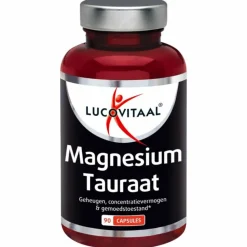 Hot Magnesium Tauraat 90 capsules Mineralen