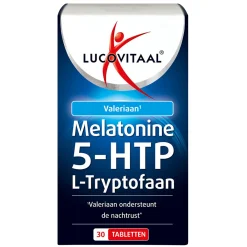Sale Melatonine 5-HTP L-Tryptofaan 30 tabletten Speciale Bestanddelen