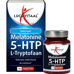 Sale Melatonine 5-HTP L-Tryptofaan 30 tabletten Speciale Bestanddelen