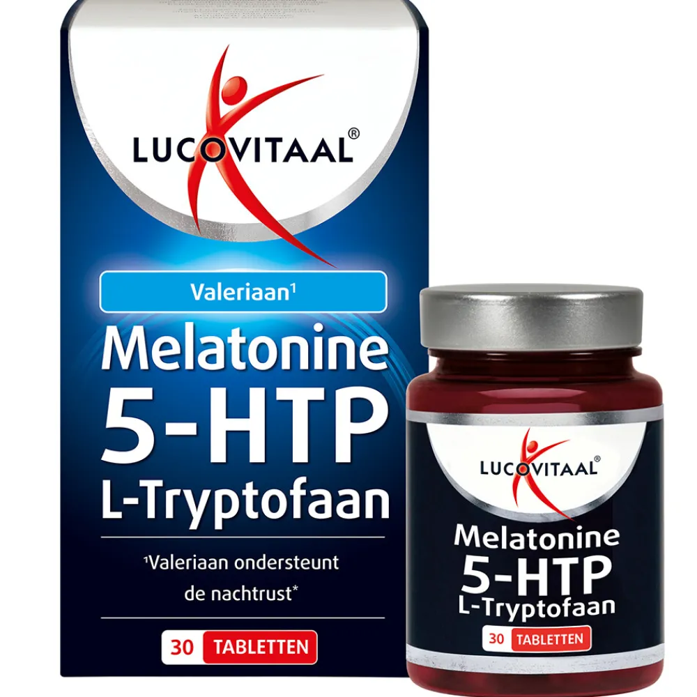 Sale Melatonine 5-HTP L-Tryptofaan 30 tabletten Speciale Bestanddelen