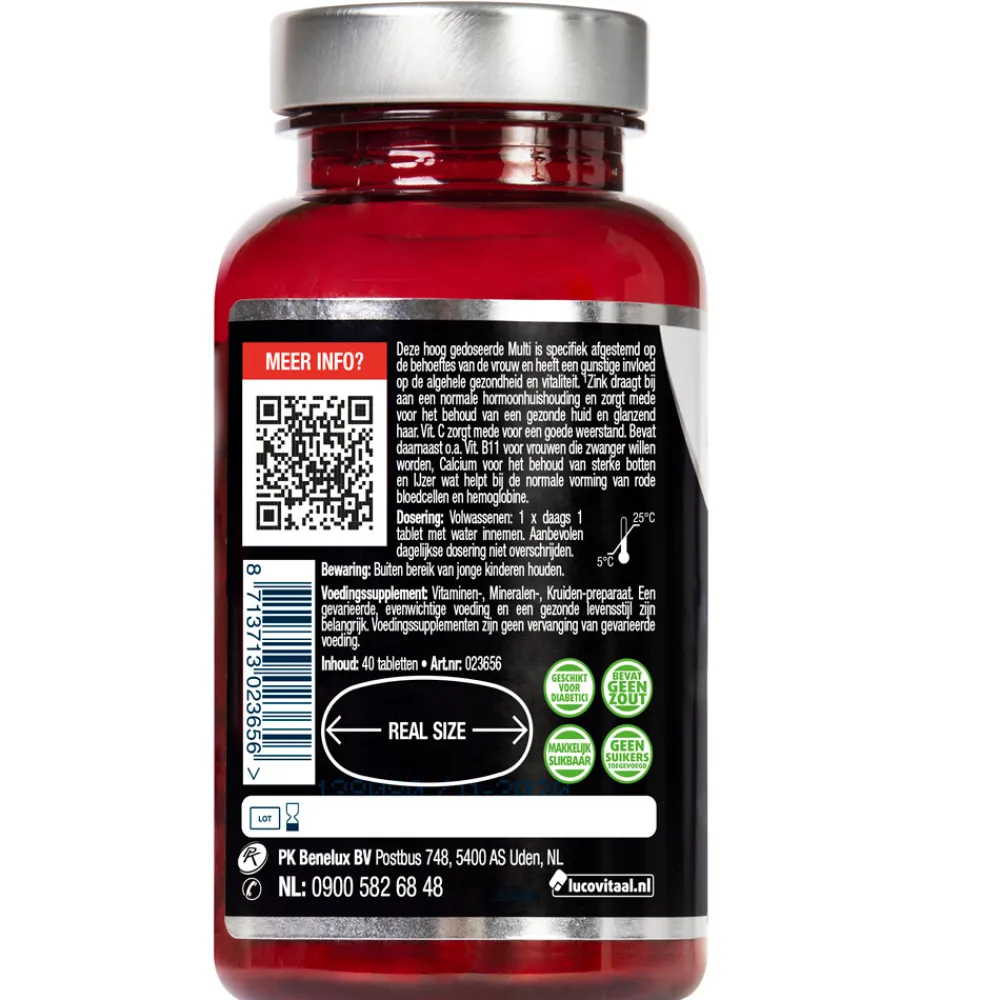 Multi + Compleet Vrouw 40 tabletten^Lucovitaal Online