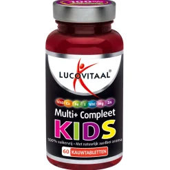 Vitaminen Kind<Lucovitaal Multi+ Compleet Kids 60 tabletten