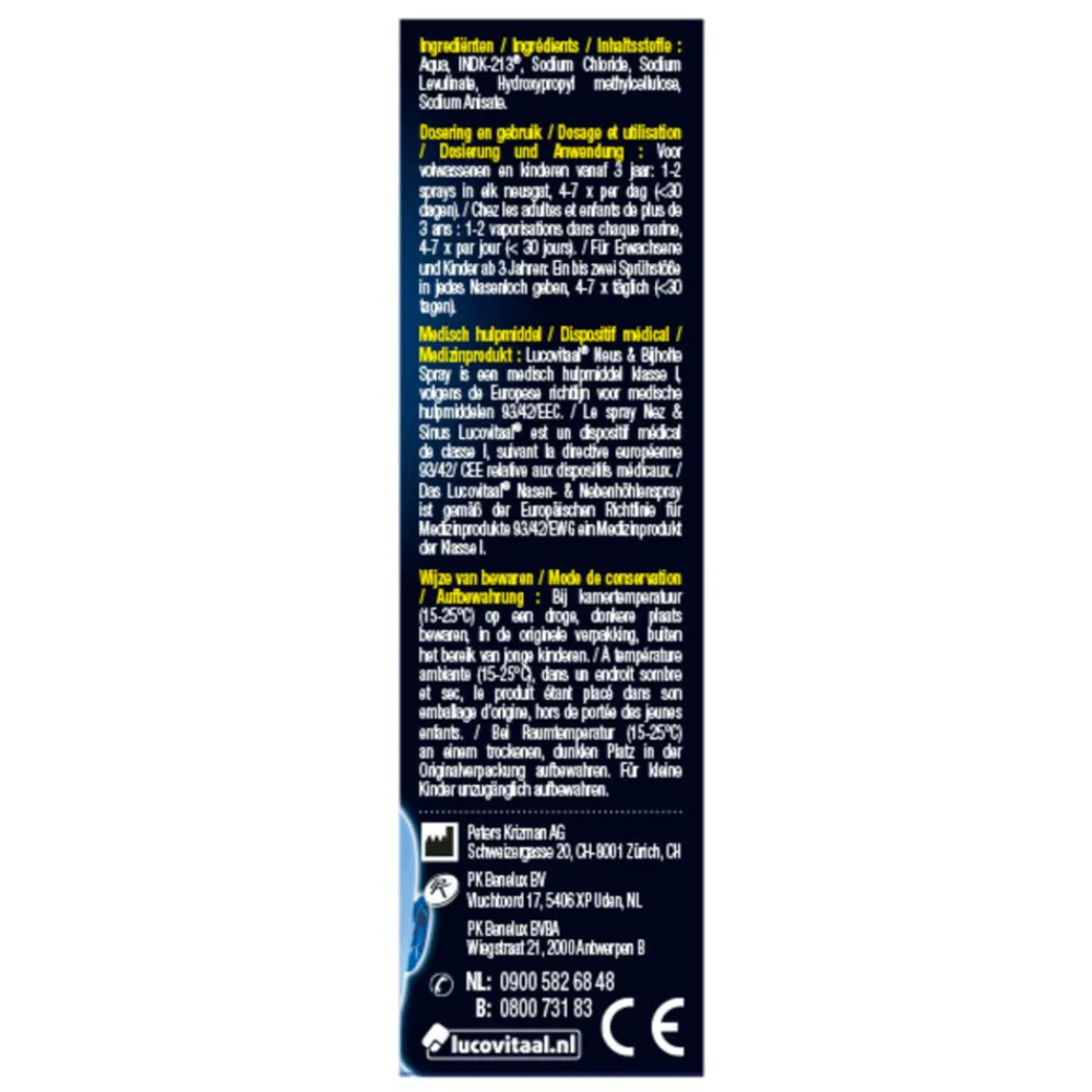 Neusspray Forte 10 ml^Lucovitaal Discount
