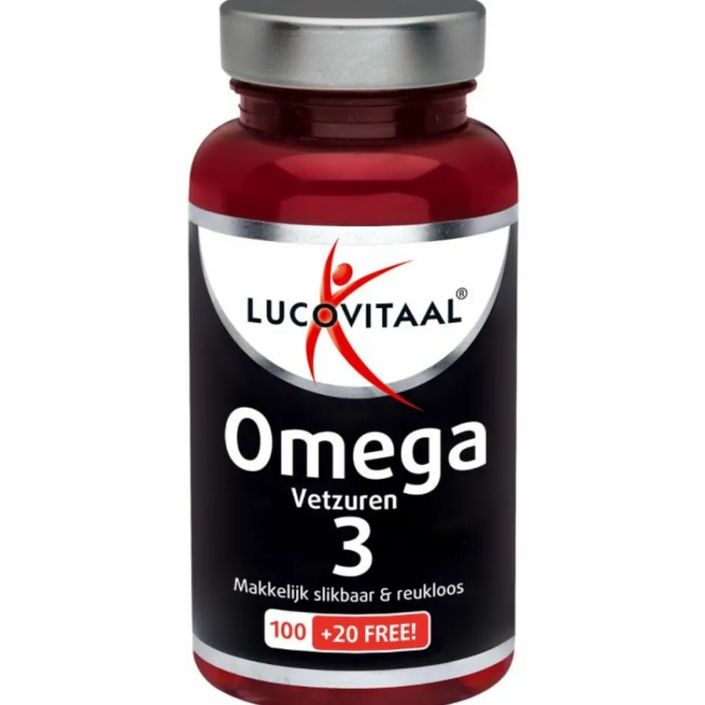 Omega 3 Vetzuren 120 capsules^Lucovitaal Online