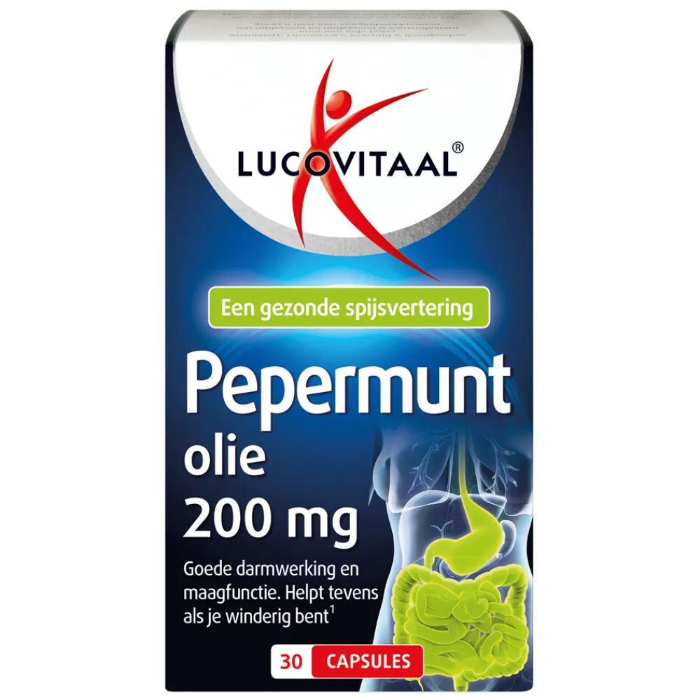Organen<Lucovitaal Pepermuntolie 30 capsules