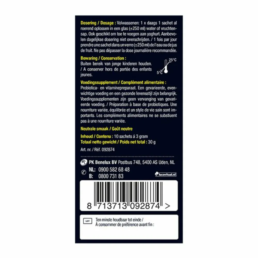 Best Pre & Probiotica 10 sachets Speciale Bestanddelen