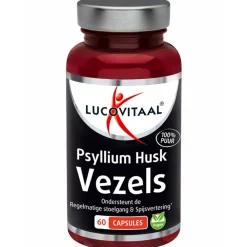 Psyllium Husk Vezels 60 capsules^Lucovitaal Best