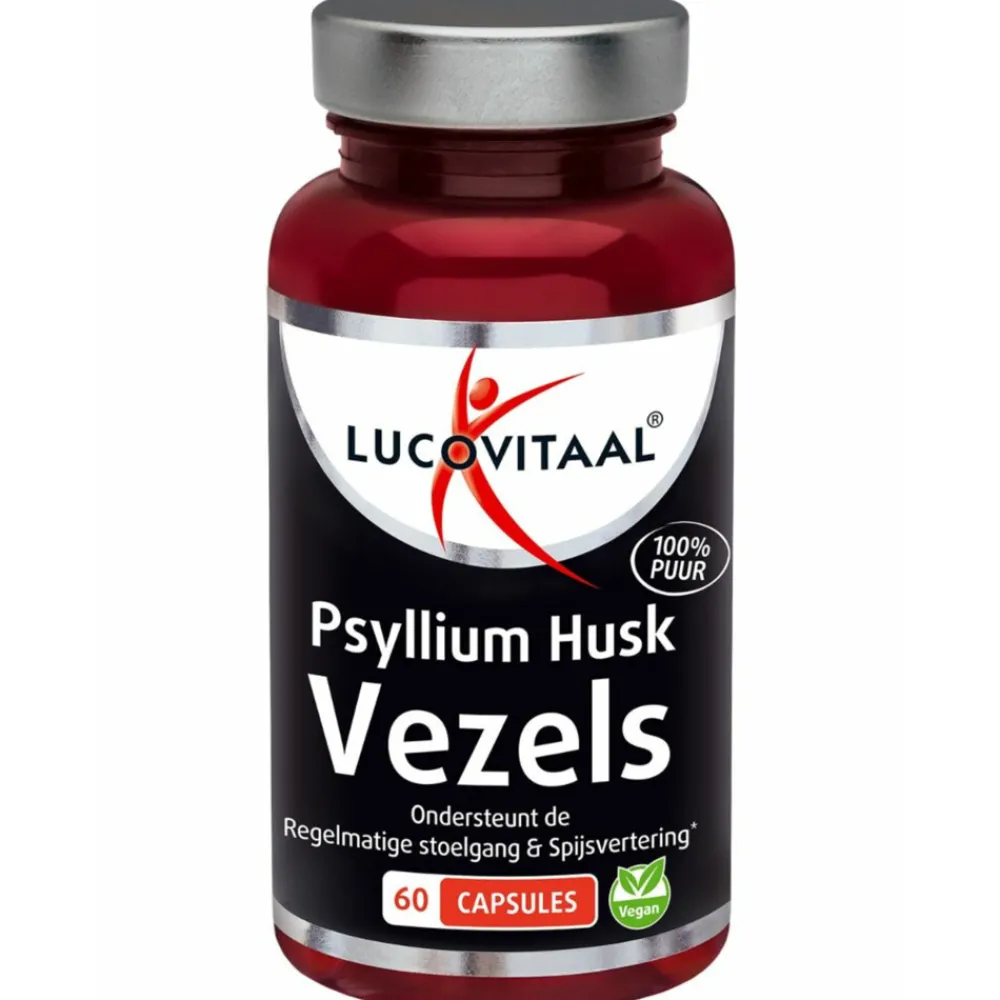 Psyllium Husk Vezels 60 capsules^Lucovitaal Best