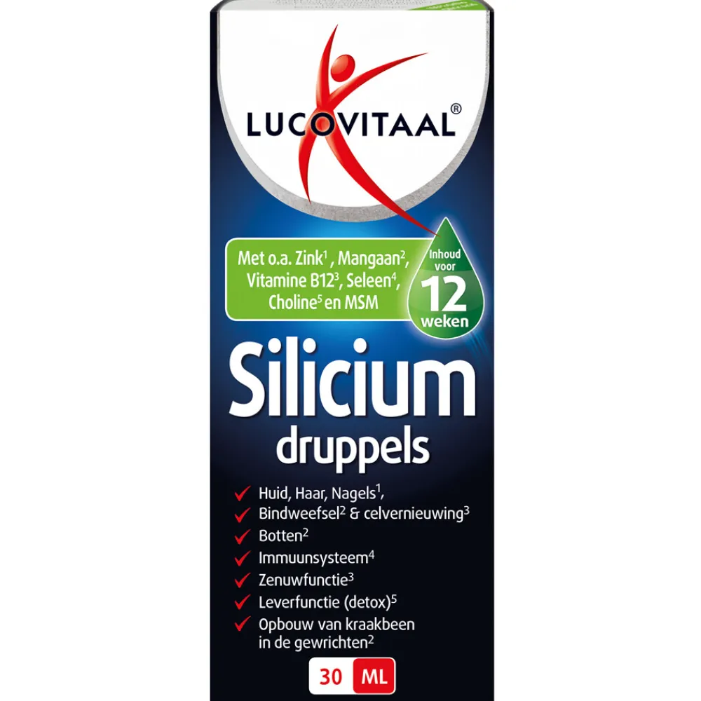 Silicium Druppels 30 ml^Lucovitaal Hot