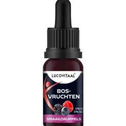 Siropen & Zoetstoffen|Sportvoeding & Drank<Lucovitaal Smaak Druppels Bosvruchten 20 ml