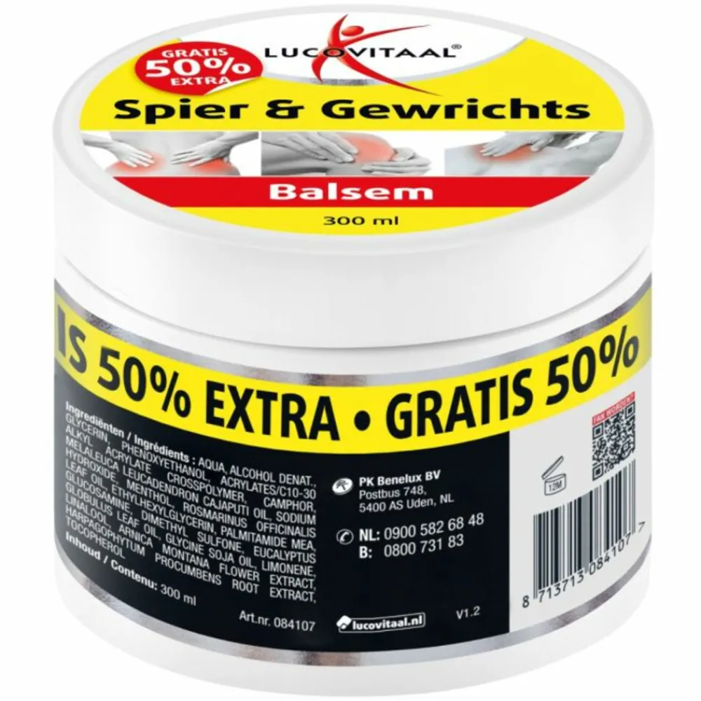 Spier & Gewrichtsbalsem 50% Extra 300 ml^Lucovitaal Clearance