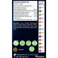 Sale Stoelgang met Senna 180 tabletten Organen