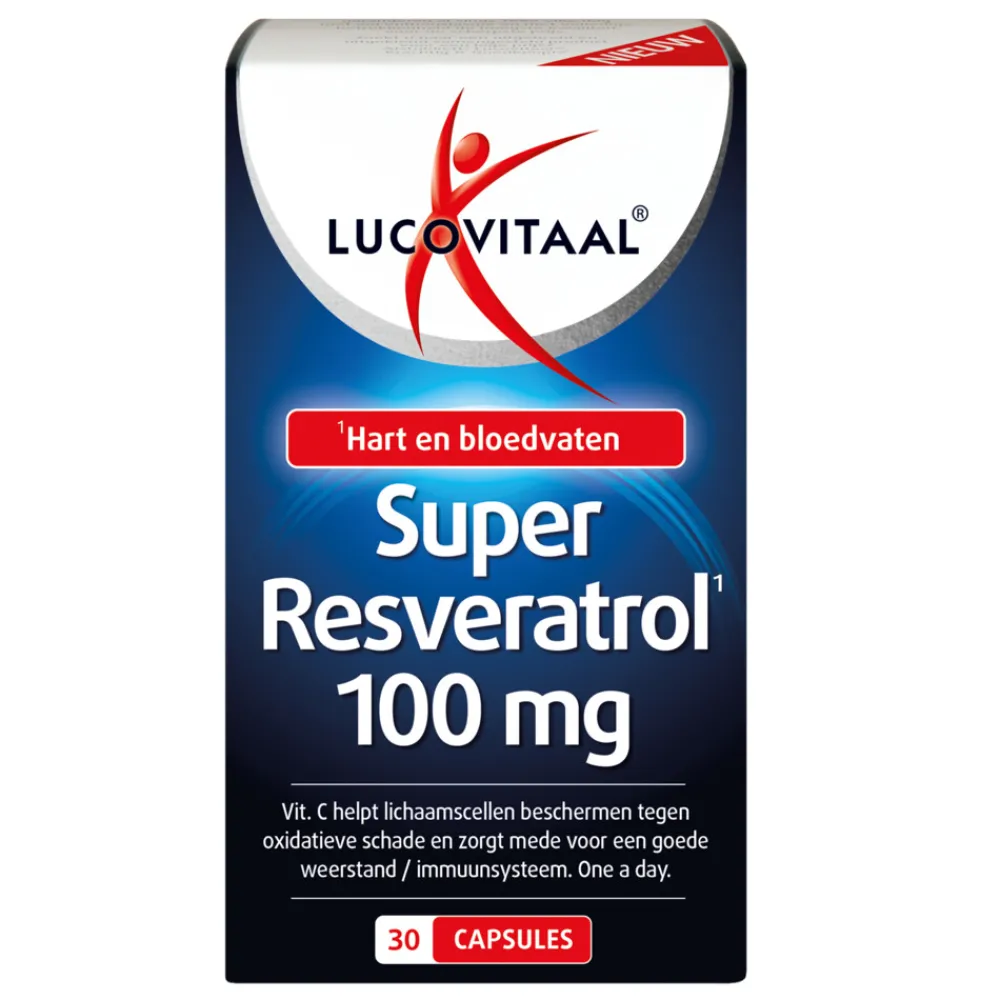 Super Resveratrol 100 mg 30 capsules^Lucovitaal Best