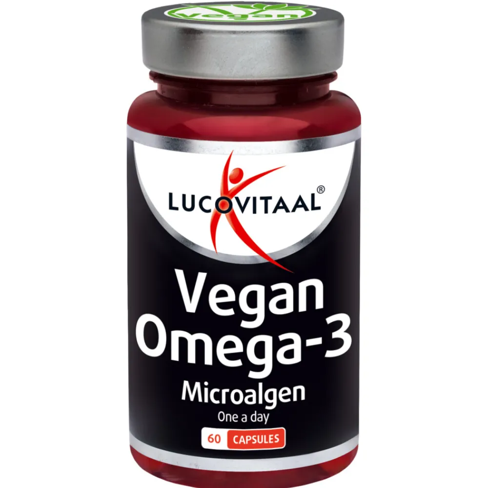 Vegan Omega-3 Microalgen 60 capsules Speciale Bestanddelen