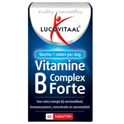 Vitamine B Complex Forte 60 tabletten^Lucovitaal Outlet