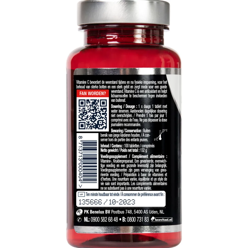 Vitaminen<Lucovitaal Vitamine C 1000 100 tabletten