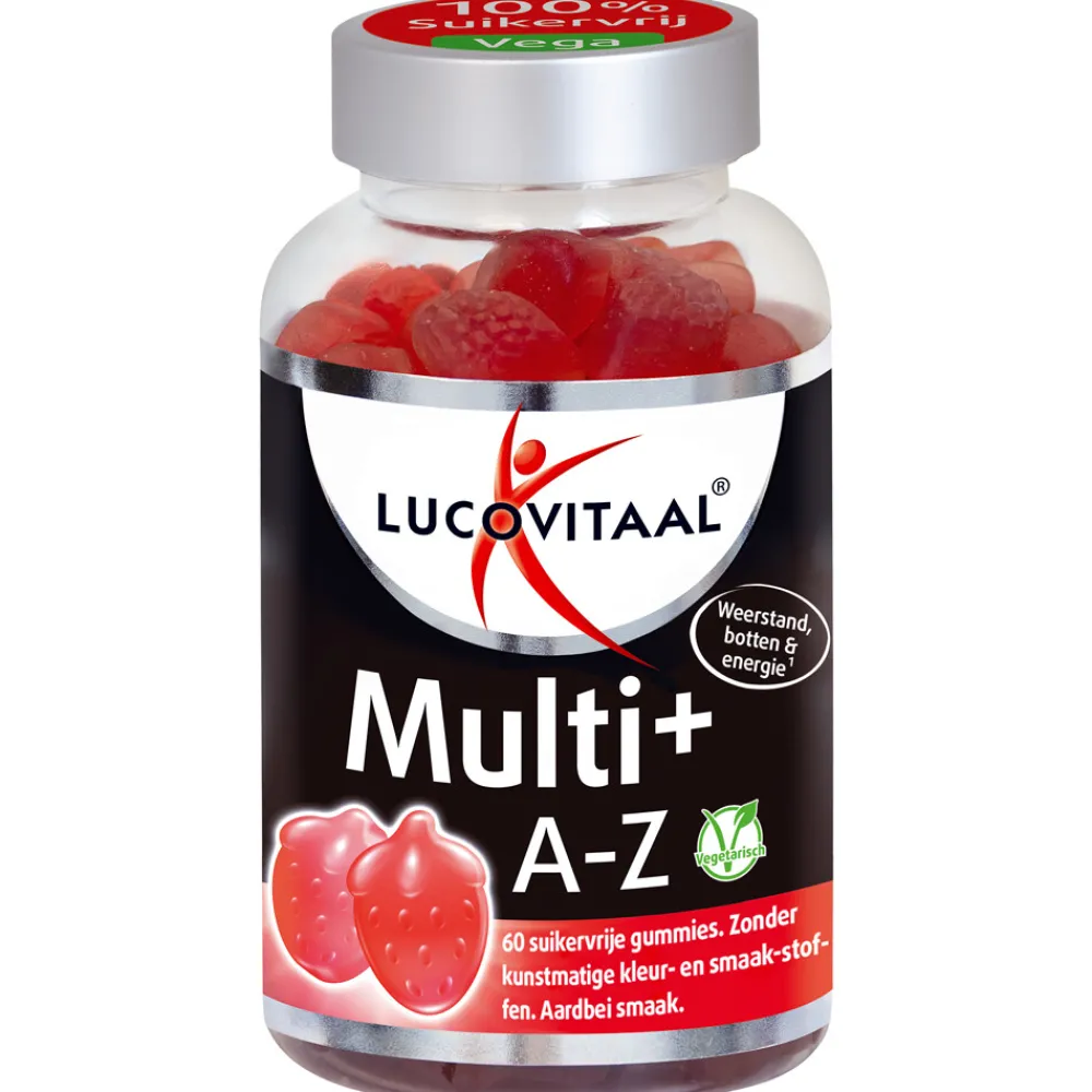 Multi Vitaminen En Mineralen<Lucovitaal Vitamine Gummies Multi+ A tot Z 60 Gummies