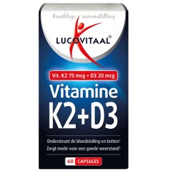 Vitamine K2 + D3 60 capsules^Lucovitaal Discount