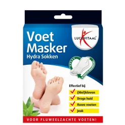 Voetverzorging<Lucovitaal Voetmasker Hydra Sokken 1 paar