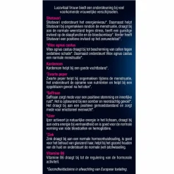 Vrouw Hormoonsupport 60 tabletten Voor Vrouw Of Man