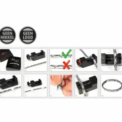 Zelfzorg<Lucovitaal Yinmagnetic Magneet Armband Zilver