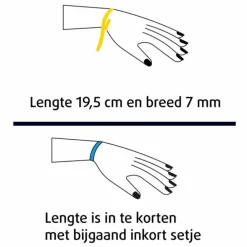 Zelfzorg<Lucovitaal Yinmagnetic Magneet Armband Zilver