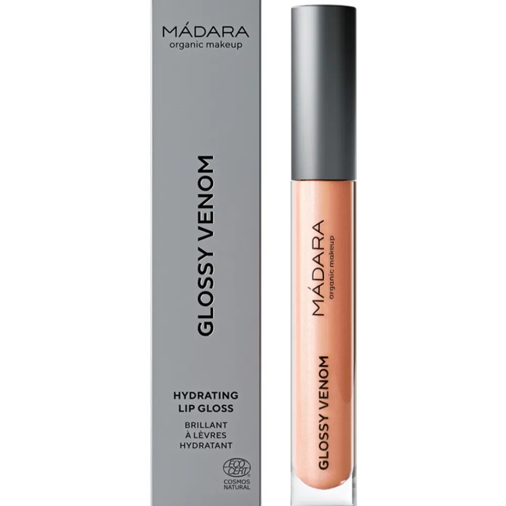 Glossy Venom Lipgloss 74 Nude Coral 4 ml^Madara Sale