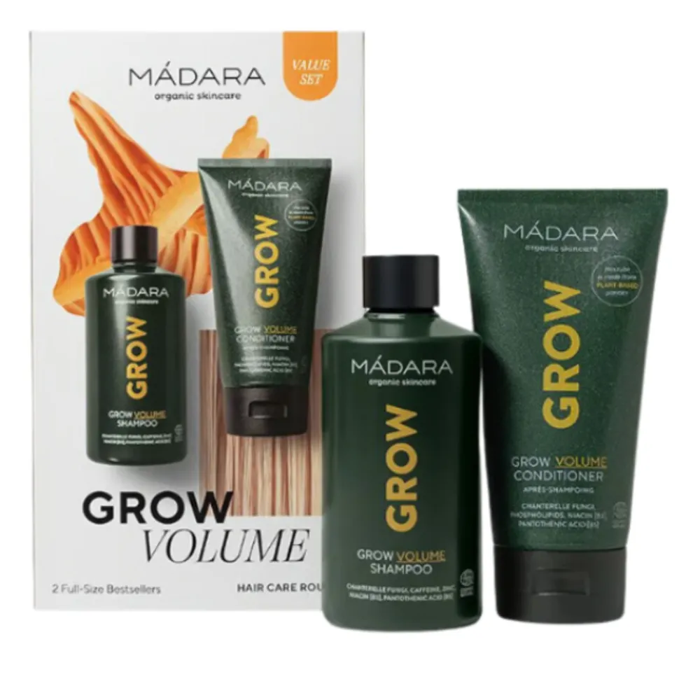 Reiniging<Madara Grow Volume Hair Care Bestsellers Set 4 stuks