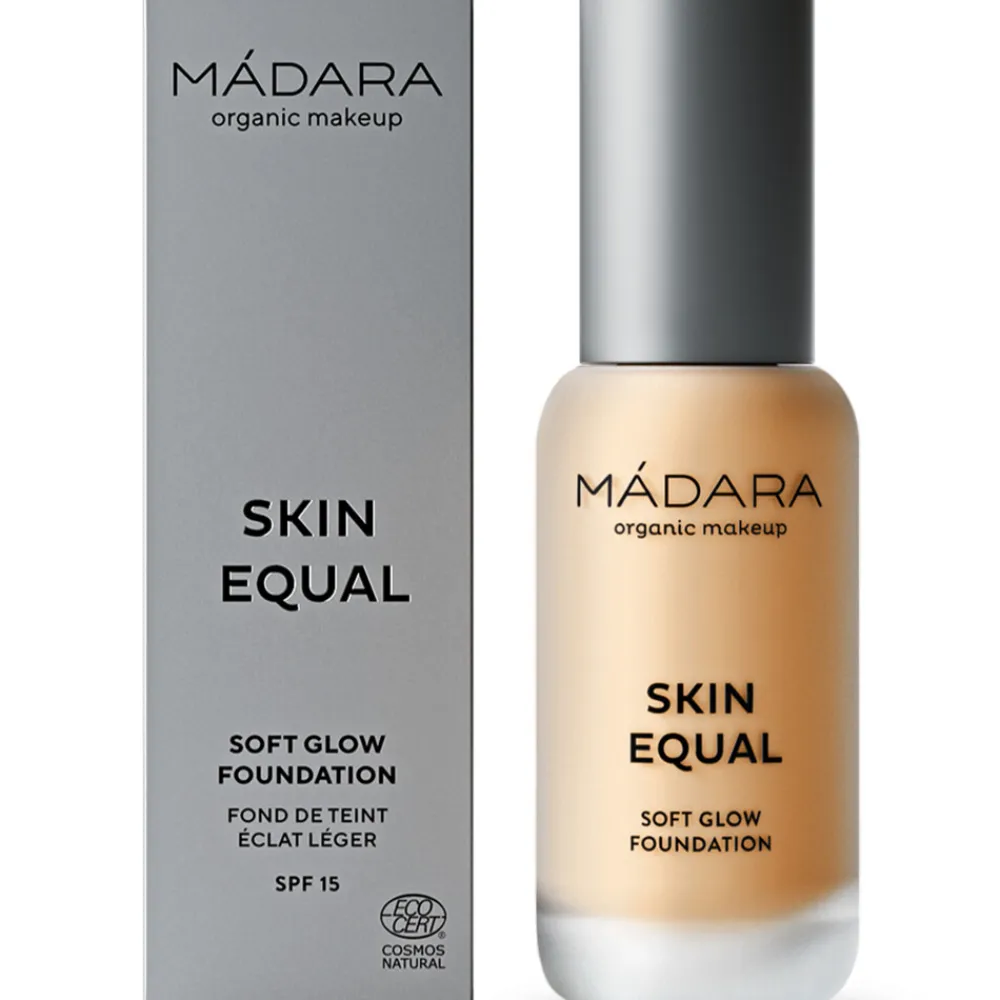 Skin Equal Soft Glow Foundation SPF 15 50 Golden Sand 30 ml^Madara Sale