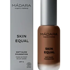 Foundation<Madara Skin Equal Soft Glow Foundation SPF 15 100 Mocha 30 ml
