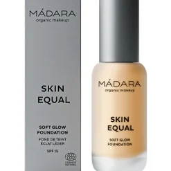 Foundation<Madara Skin Equal Soft Glow Foundation SPF 15 40 Sand 30 ml