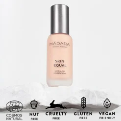 Skin Equal Soft Glow Foundation SPF 15 30 Rose Ivory 30 ml^Madara