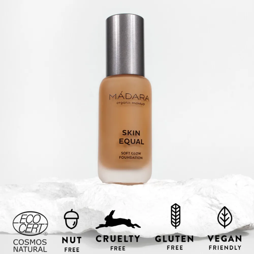 Foundation<Madara Skin Equal Soft Glow Foundation SPF 15 70 Caramel 30 ml