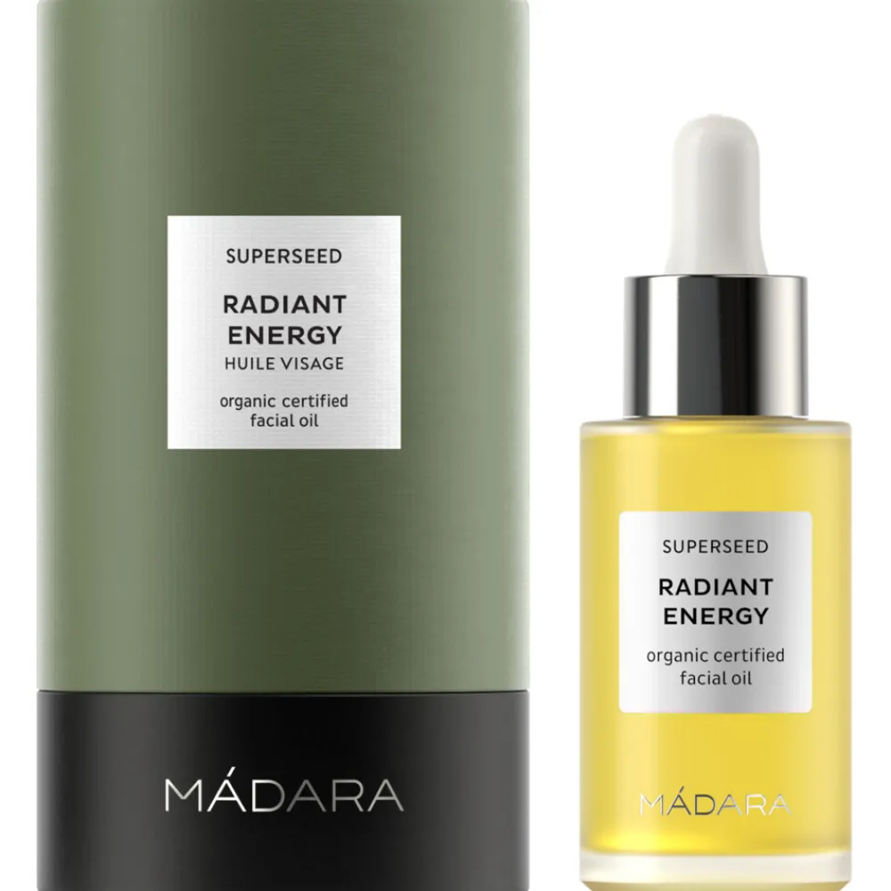 Serum<Madara Superseed Radiant Energy Biologisch Gecertificeerde Gezichtsolie 30 ml