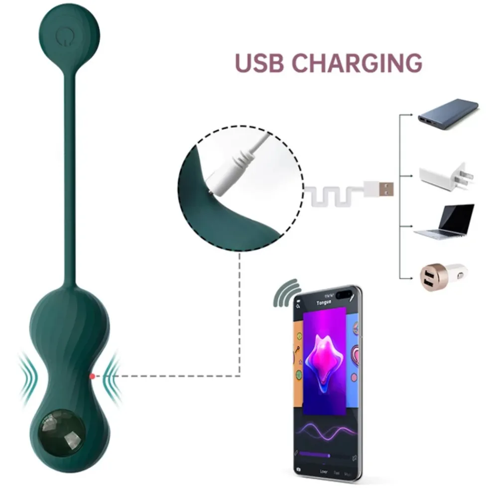 Intieme Hulpmiddelen<Magic Motion Crystal Duo Bekkenbodem Trainingsset App Bedienbare