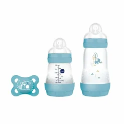 New Babyfles Starter Set Easy Start Anti-Colic Blauw S 1 set Flessen & Spenen
