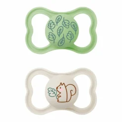 Flessen & Spenen<MAM Fopspeen Supreme Silikon 6-16 mnd Universeel 2 stuks