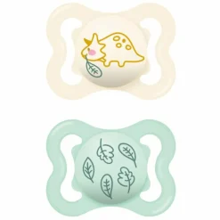 Flessen & Spenen<MAM Fopspeen Supreme Silikon 0-6 mnd Universeel 2 stuks